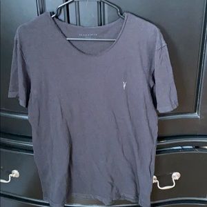 Black all saints t shirt